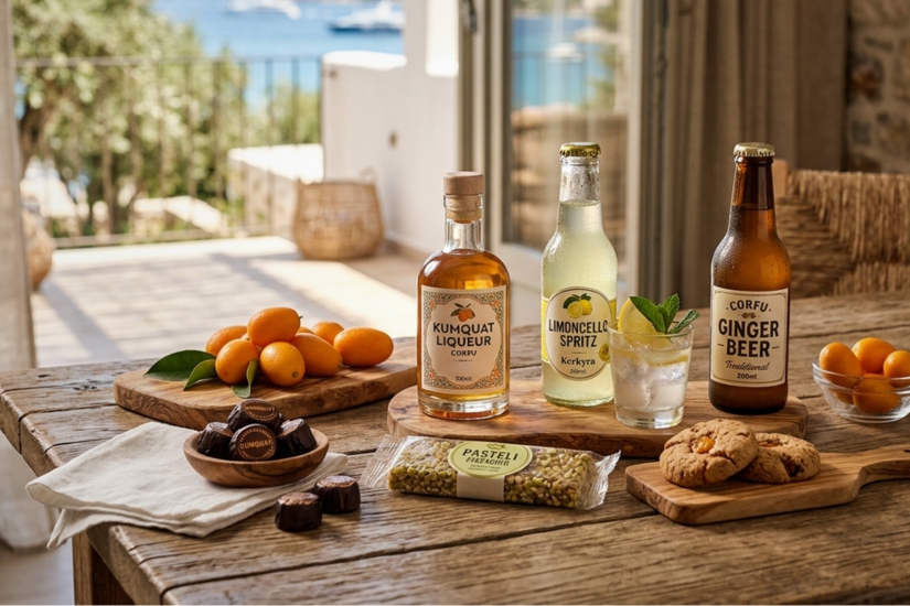 corfiot traditional products in room experience at angsana corfu resort